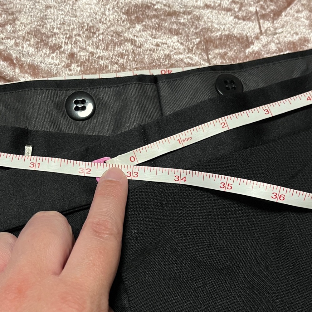 Classic Black Men's Pants - Picture 4 of 8